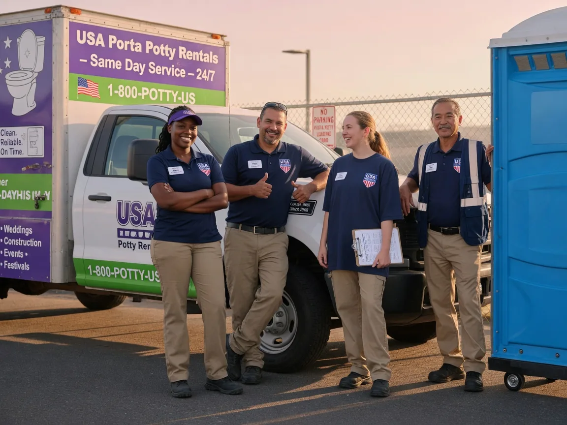 Porta Potty Rental company in Crescent Mills, CA
